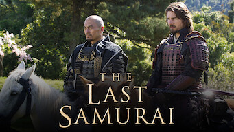 Is The Last Samurai 2003 On Netflix Ireland